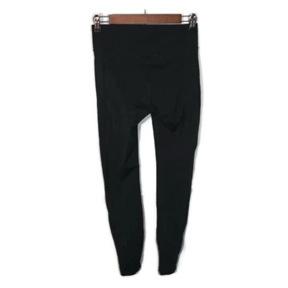 FIERCE + REGAL Black The Zippered Leggings SZ 6 - Picture 5 of 9